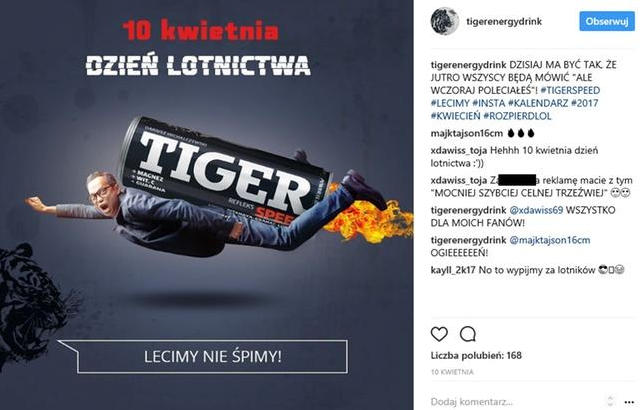tiger kontrowersyjna reklama smoleńsk